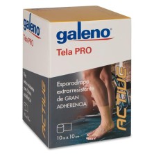 Esparadrapo Galeno Tela Pro 1 Unidad 10 m x 10 cm Color Piel