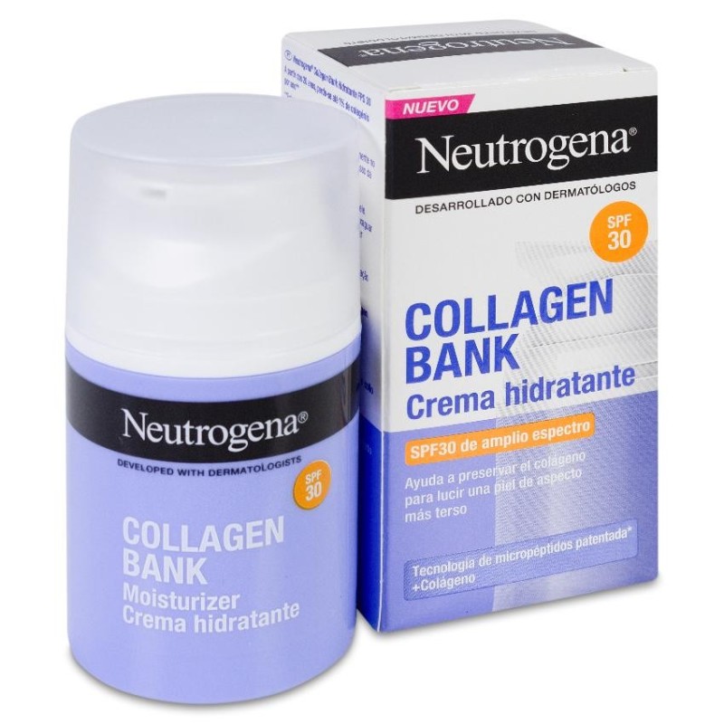Collagen Bank Crema Hidratante SPF 30 1 Envase 50 ml