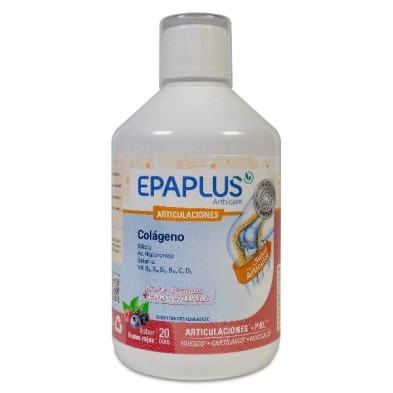 Epaplus Arthicare Colágeno Antiox Liquido 20 Días 1 Envase 500 ml Sabor Frutos Rojos