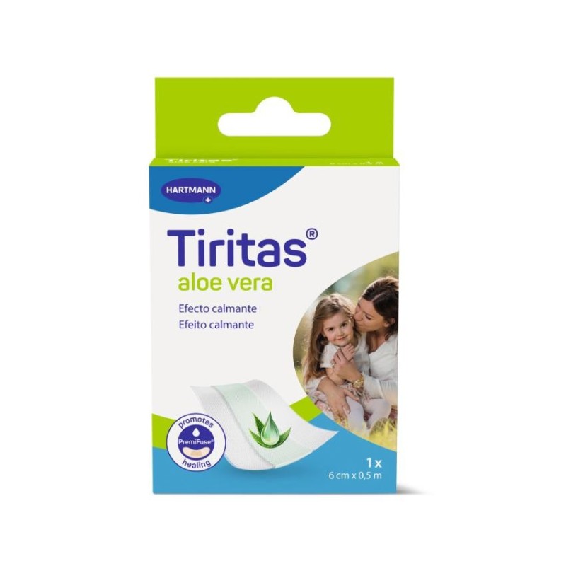 Tiritas Aloe Vera Apósito Adhesivo 1 Unidad 0,5 m x 6 cm