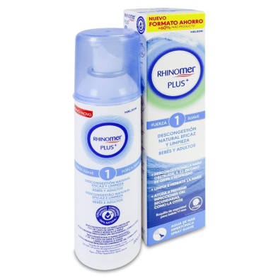 Rhinomer Plus Bebés y Adultos Fuerza 1 Suave 1 Spray 200 ml