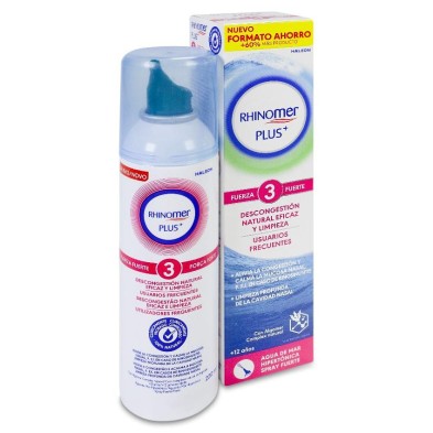 Rhinomer Plus Usuarios Frecuentes Fuerza 3 Fuerte 1 Spray 200 ml