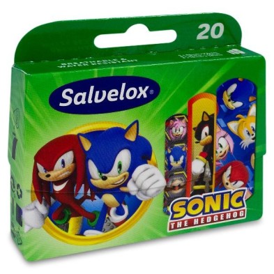 Salvelox Sonic Apósito Adhesivo 20 Tiras Infantiles