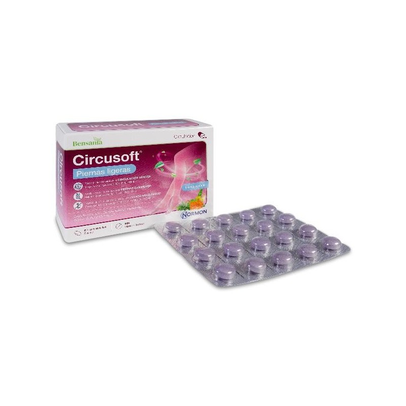 Circusoft Piernas Ligeras 60 Comprimidos