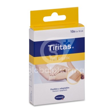 Tiritas Flexible Apósito Adhesivo 10 Unidades 10 mm x 6 mm