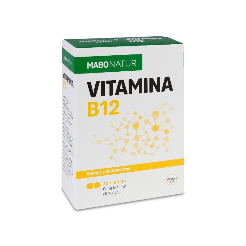 Mabonatur Vitamina B12 30 Cápsulas
