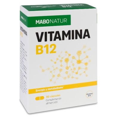 Mabonatur Vitamina B12 30 Cápsulas