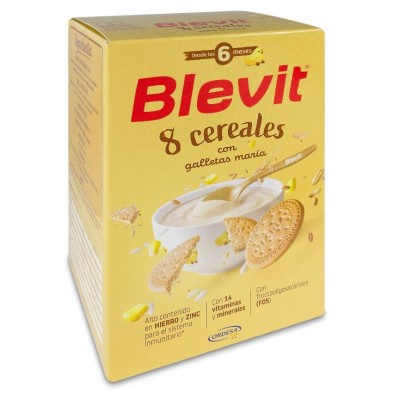 Blevit 8 Cereales con Galleta María 1 Envase 500 g