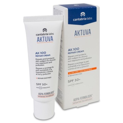 Aktuva Ak 100 Repair Cream SPF 50+ 1 Envase 50 ml