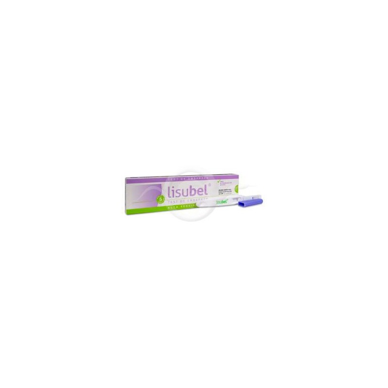 Test Embarazo Hcg Oro Coloidal Lisubel 1 Unidad
