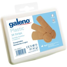 Galeno Plastic Apósito Adhesivo Color Piel 34 Unidades Surtidas