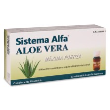 Sistema Alfa Aloe Vera Máxima Fuerza 20 Viales