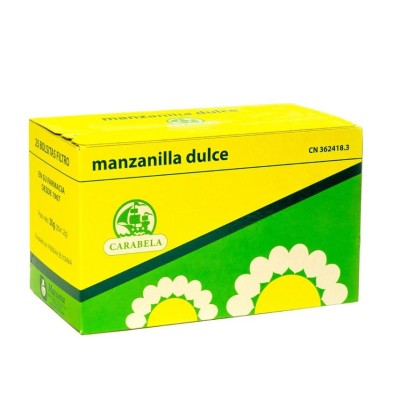 Manzanilla Dulce Carabela 25 Filtros 1,2 g