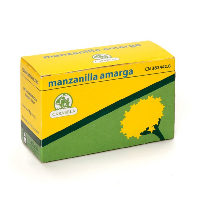 Manzanilla Amarga Carabela 10 Filtros 1 g