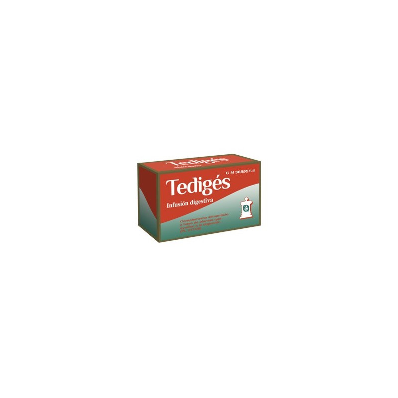 Tediges 25 Filtros 1,5 g