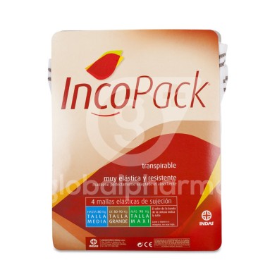 Braga Incontinencia Incopack Elastica 4 Unidades Talla Grande