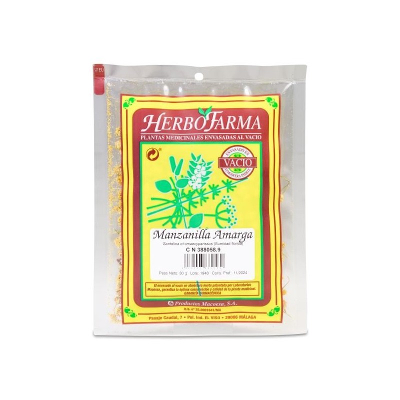 Manzanilla Amarga Herbofarma 1 Envase 30 g