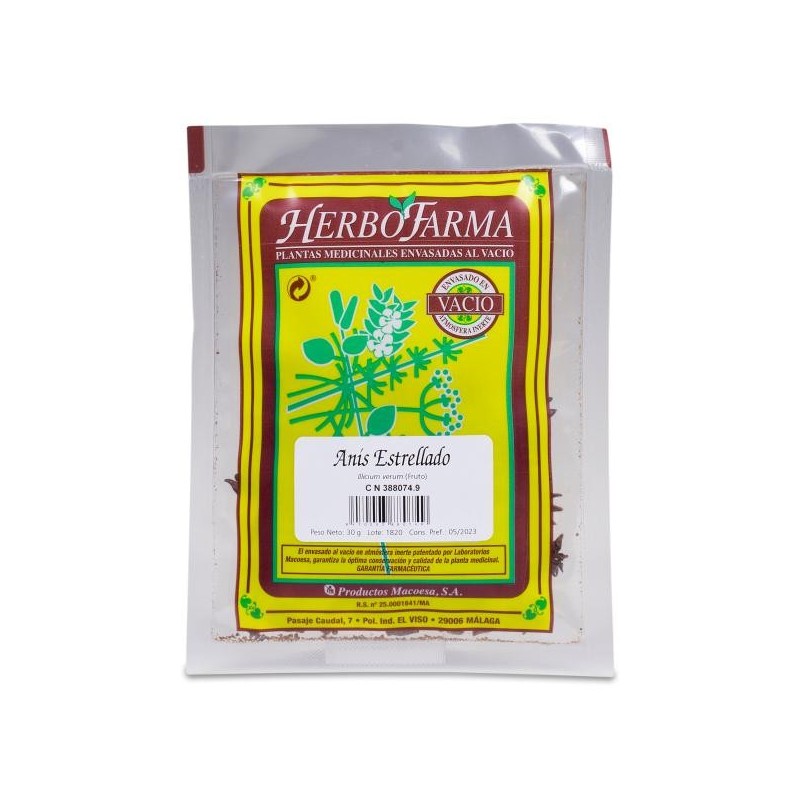Anis Estrellado Herbofarma 1 Envase 30 g