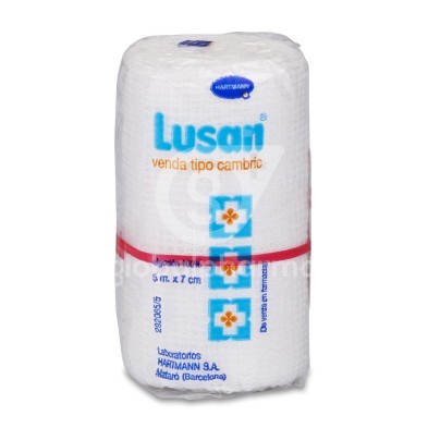 Venda de Gasa Hidrofila Cambric Lusan 1 Unidad 5 x 7