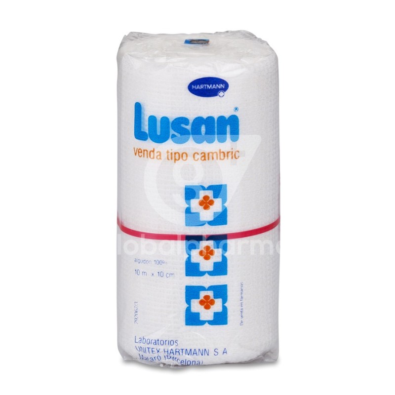 Venda de Gasa Hidrofila Cambric Lusan 1 Unidad 10 x 10