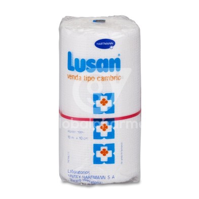 Venda de Gasa Hidrofila Cambric Lusan 1 Unidad 10 x 10