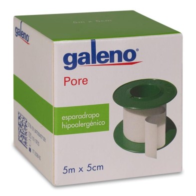 Esparadrapo Hipoalergico Galeno Pore 1 Unidad 5 m x 5 cm