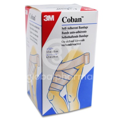 Venda Elastica Cohesiva Coban 1584f 1 Unidad 4,5 m x 10 cm Beige
