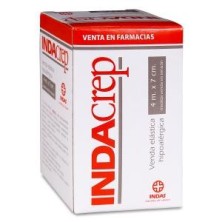 Venda Elastica Indacrep 1 Unidad 4 m x 7 cm