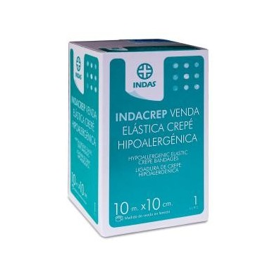 Venda Elastica Indacrep 1 Unidad 10 m x 10 cm