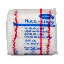 Venda Elastica Crepe Haco-crepe r-85 1 Unidad 4 m x 5 cm