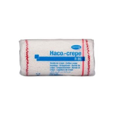 Venda Elastica Crepe Haco-crepe r-85 1 Unidad 4 m x 10 cm
