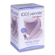 Venda Elastica Crepe Ico Venda 1 Unidad 4 m x 7 cm