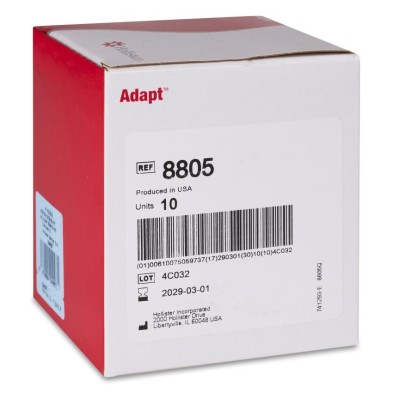 Apósitos para Bolsa Ostomia de Resina Sintética Adapt Anillo Ceraring Plano 10 Unidades 48 mm