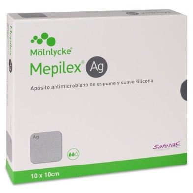 Apósito Estéril Mepilex Ag 3 Unidades 10 x 10 cm