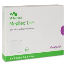Apósito Estéril Mepilex Lite 3 Unidades 6 x 8,5 cm