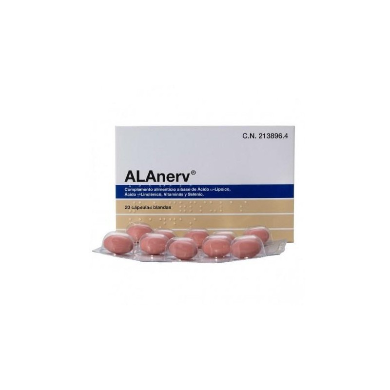 ALANERV 20 CÁPSULAS BLANDAS