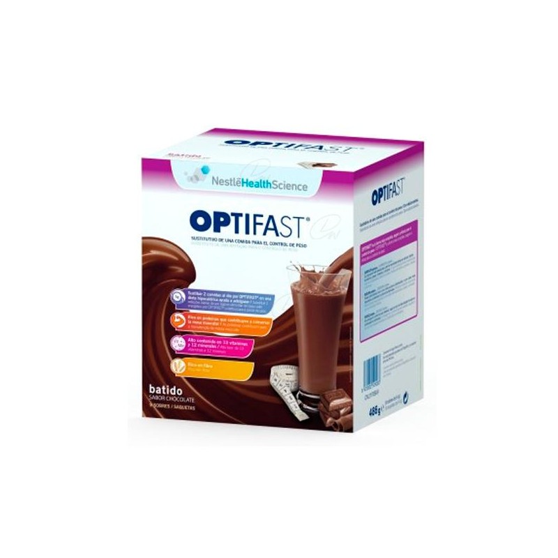 OPTIFAST BATIDO 54 GR 9 SOBRES CACAO