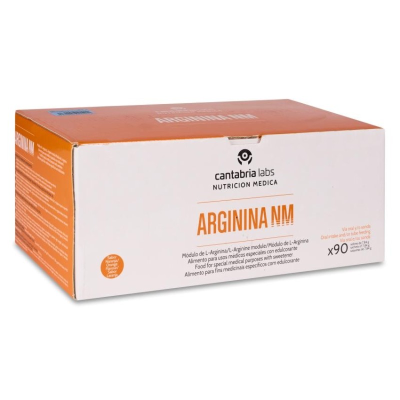 Arginina Nm 90 Sobres 7,84 g Sabor Naranja