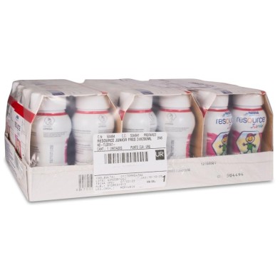 Resource Junior 24 Botellas 200 ml Sabor Fresa