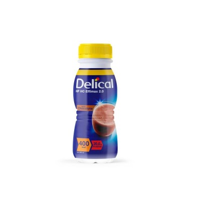 Delical Hp Hc Effimax 2.0 - 24 Botellas 200 ml Sabor Chocolate