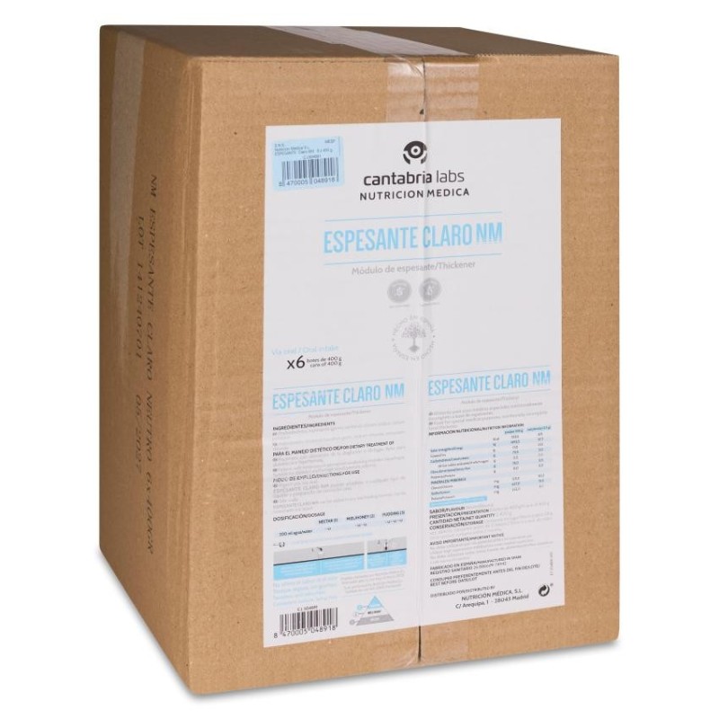 Espesante Claro Nm 6 Botes 400 g Sabor Neutro