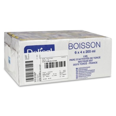 Delical Hp Hc Effimax 2.0 - 24 Botellas 200 ml Sabor Melocotón y Albaricoque