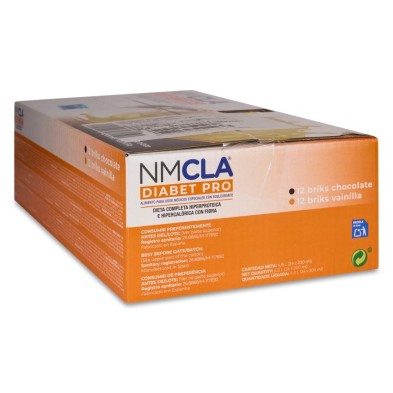 Nmcla Diabet Pro 24 Briks 200 ml Multisabor (12 Vainilla / 12 Chocolate)
