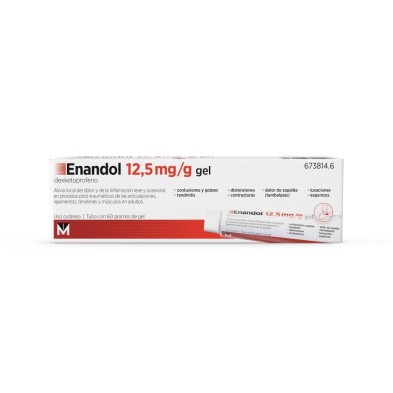 Enandol 12,5 mg/g Gel Cutáneo 1 Tubo 60 g