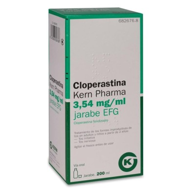 Cloperastina Kern Pharma 3,54 mg/ml Jarabe 1 Frasco 200 ml