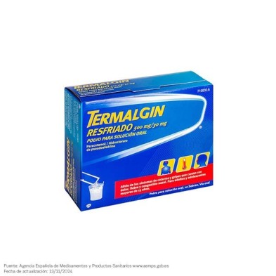 Termalgin Resfriado 10 Sobres Polvo para Solución Oral