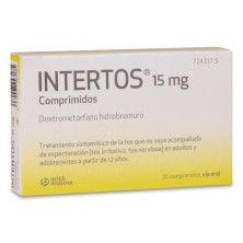 Intertos 15 mg 20 Comprimidos