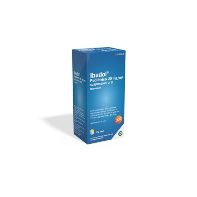 IBUDOL PEDIATRICO 20 MG/ML SUSPENSION ORAL 1 FRASCO 200 ML