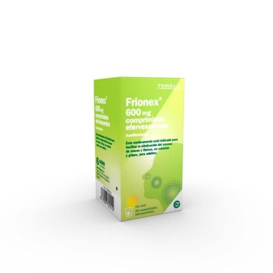 Frionex 600 mg 20 Comprimidos Efervescentes