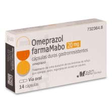 Omeprazol Farmamabo 20 mg 14 Cápsulas Gastrorresistentes